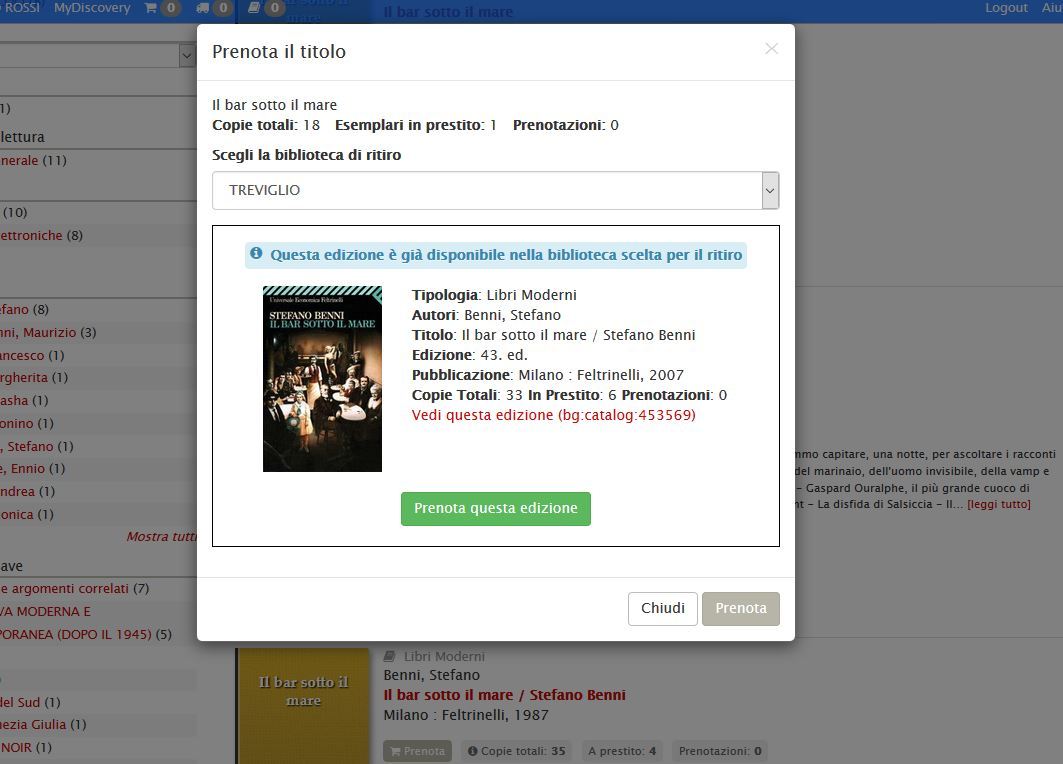 Prenotazione intelligente